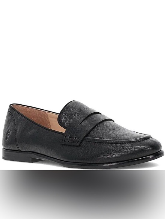 Frye Shoes - FRYE Faith Leather Penny Loafers Black Leather Penny Loafers for Women SZ 7